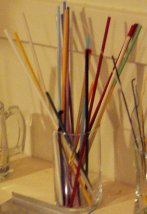 Glass rods